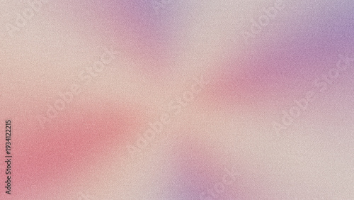 Soft Blush Pink to Lavender Pastel Grainy Gradient Background with Fine Textured Noise Overlay, Airy Abstract Color Blend Wallpaper for Feminine Branding, Beauty Backdrop, Flyer