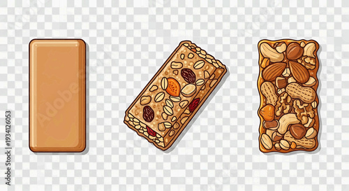 Assorted chocolate bars with nuts and dried fruits displayed on a transparent surface, viewed from directly above.