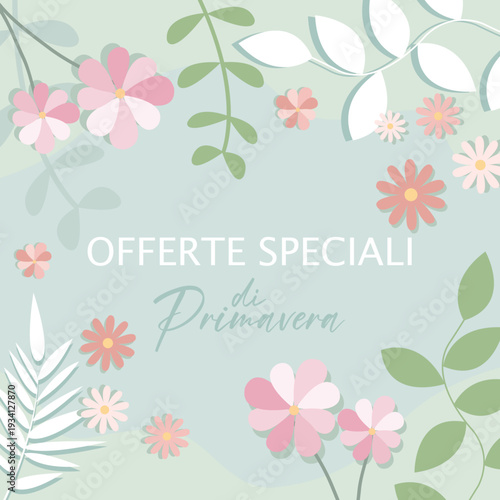Offerte speciali di primavera