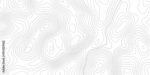 Abstract pattern with lines seamless pattern and topography.Light topographic topo contour map background, geographic grid map.Topographic map lines background. Abstract vector illustration.