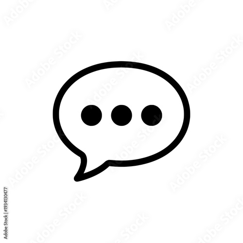 Large language model icon. Artificial intelligence and machine learning sign. AI technology symbol. Vector illustration isolated on white background.