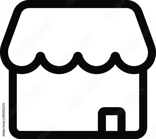 Design of small retail shop building