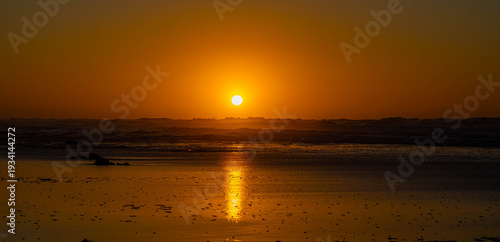 Sunset on the Atlantic Ocean