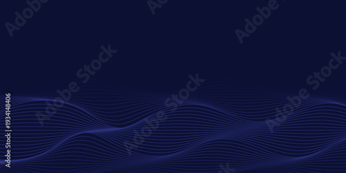  Abstract Blue Wave Background
