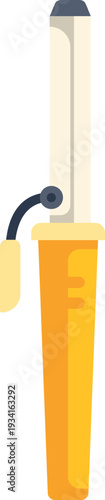Hair curler icon representing beauty salon styling equipment