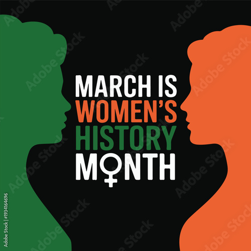 March Women's History Month Banner