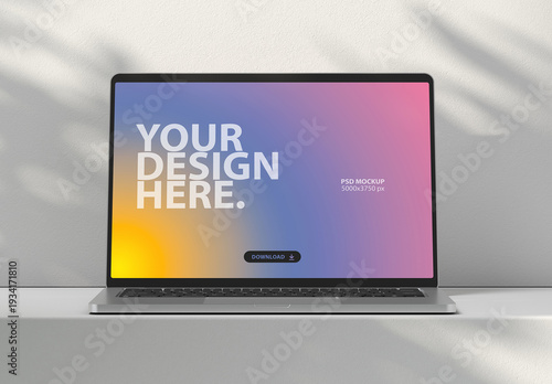 Laptop Computer Monitor Screen Mockup