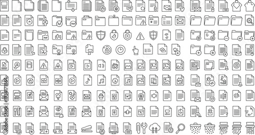 A vibrant collection of various Icon symbols arranged neatly in rows on a plain surface for design purposes.
