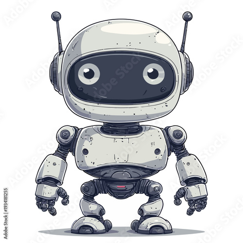 cute robotic design very cool