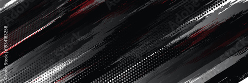 Exclusive red and black color combination sport racing car livery design,