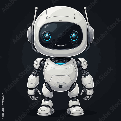 cute robotic design very cool