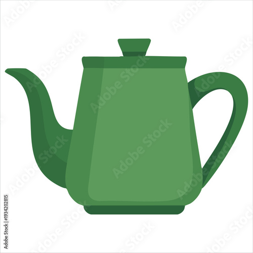 Hand drawn kettle icon symbol for kitchenware and cooking concepts vector illustration
