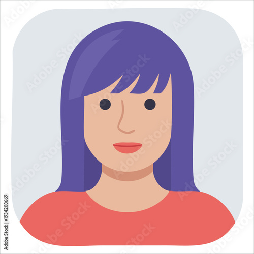 Isolated vector design of portrait painting symbol for art and creative study concept on white background