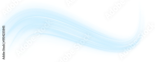 PNG swirling neon ribbons flow along curved urban paths. Luminous streaks convey fast motion and futuristic energy. Ideal for digital sci-fi visuals.