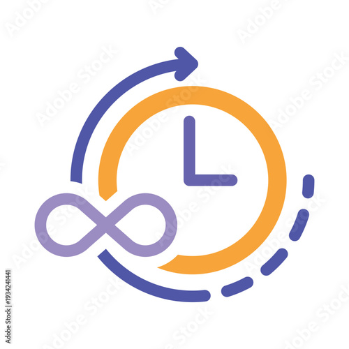 Time Loop Productivity Icon