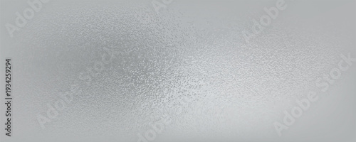 Shiny foil or silver metallic pattern. Texture of transparent, matte white and grey frosted glass, blur effect. Stained glass decorative background with glitter effect. Vector illustration