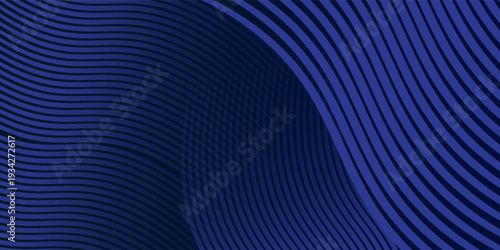 Premium background design with diagonal dark blue lines pattern. Vector horizontal template for digital luxury business banner