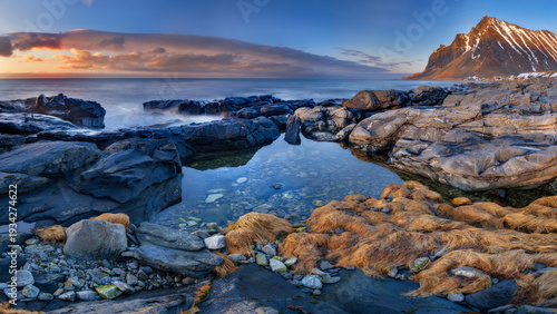 Vikten Strand, Lofoten, Norway