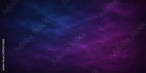 An abstract blue space background features celestial stars emerging through a dark stormy cloudscape where natural sunlight pierces the atmospheric weather of a heavenly summer sky