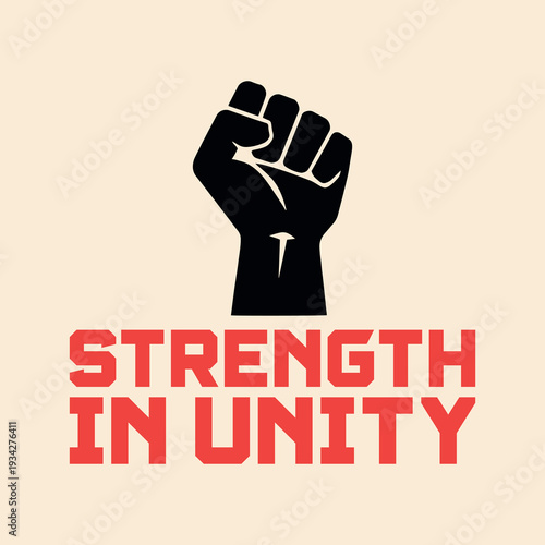 Strength In Unity Handshake Graphic