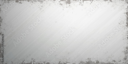 Vintage abstract grunge background with old gray concrete wall texture and cold winter frost patterns on a dirty ice surface