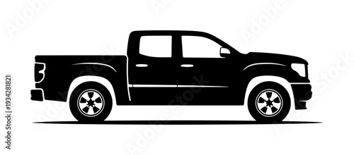 Modern Sports Car Front Silhouette