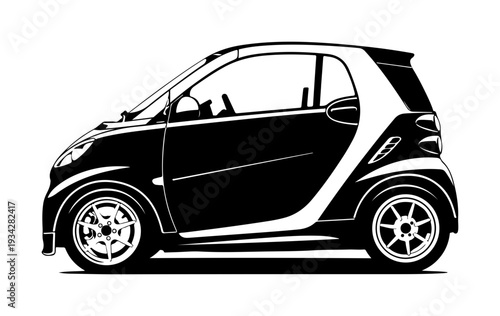 Sports Car Silhouette
