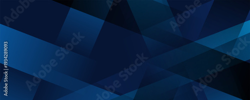 Black dark navy blue silver abstract pattern background. Geometric shape. Line triangle angle fold polygon diamond 3D. Color gradient ombre. Rough grain noise. Light shadow. Matte shimmer. Minimum.