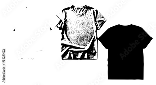 T-shirts set with various designs and styles for fashion featuring t-shirt, shirt, clothing with apparel and design