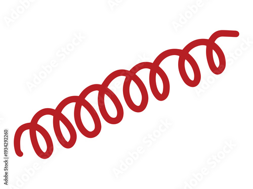 Leptospira Bacteria Clip Art Illustration
