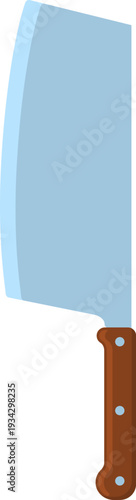 Meat cleaver chef kitchen utensil preparing food