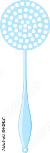 Blue skimmer slotted spoon kitchen cooking tool