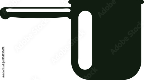 Saucepan icon representing kitchen cooking utensil