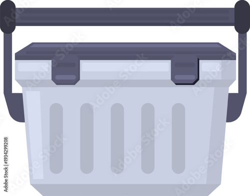 Portable insulated cooler box for outdoor activities