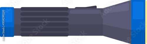 Utility flashlight icon providing illumination and safety