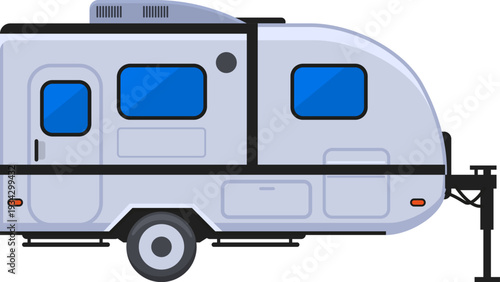 Camper trailer caravan recreational vehicle traveling recreation