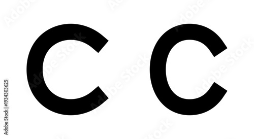 Copyright icon symbol for apps and websites. copyright sign and symbol