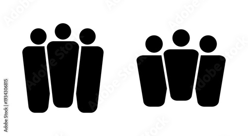 people icon symbol for apps and websites. person sign and symbol. User Icon vector