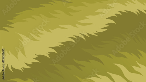 Soft Organic Fiber Texture Muted Olive Tone Vector Illustration