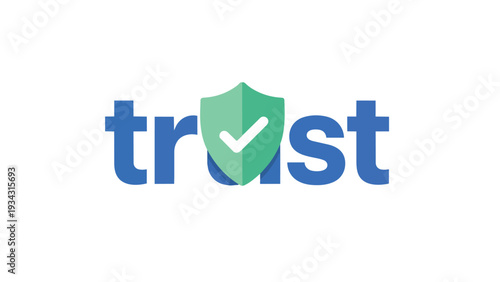 Visual representation of trust incorporating a secure shield and checkmark symbol for ultimate digital assurance and unwavering reliability,
