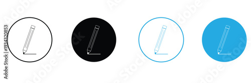 Pencil icon vector. pen sign and symbol. edit icon vector eps 10