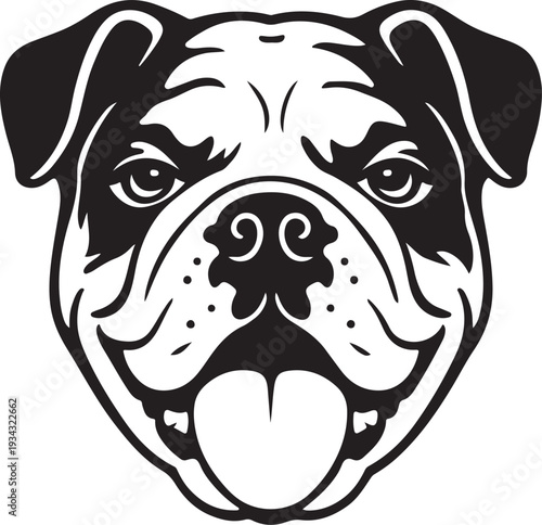 pug dog vector