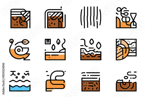 food and drinks icons