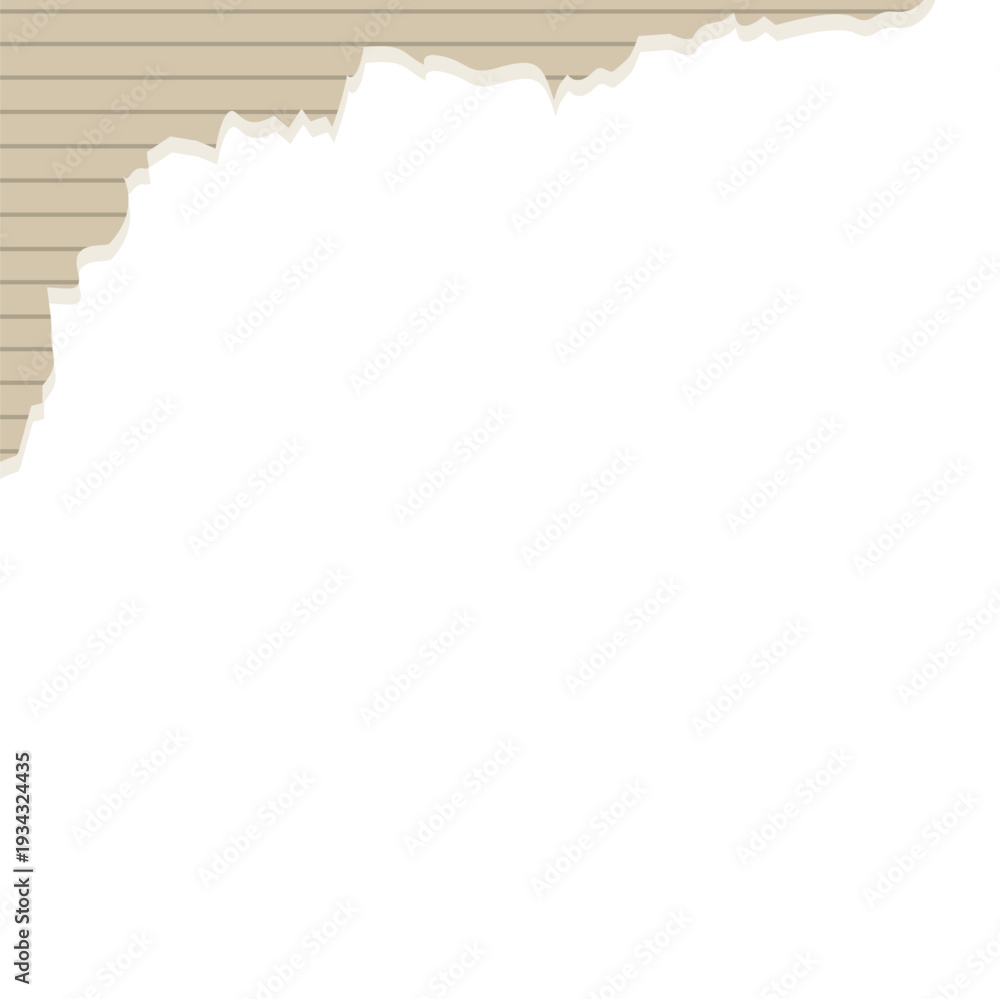 Fototapeta premium Torn Paper Border