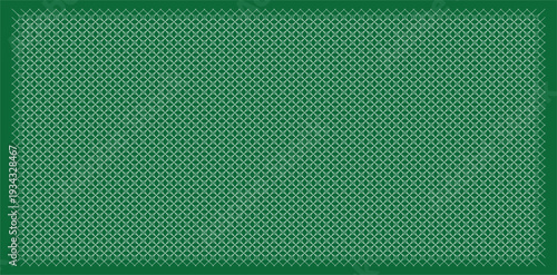 Abstract pattern of interconnected white loops against a deep burgundy background texture	