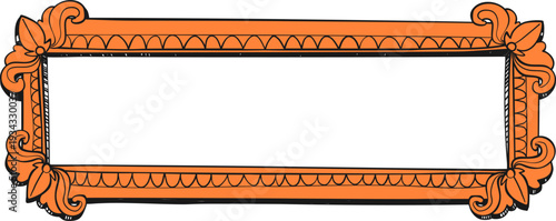 Doodle Antique Frame