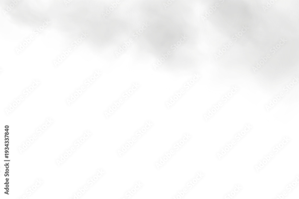 Obraz premium Light Haze Fog Layer with Natural Smoke Texture PNG.