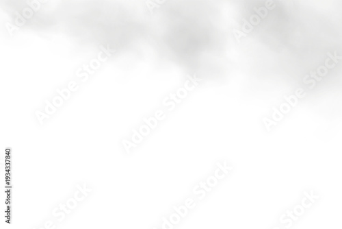 Light Haze Fog Layer with Natural Smoke Texture PNG.