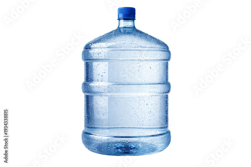 Large 5 Gallon Water Bottle Isolated on transparent background