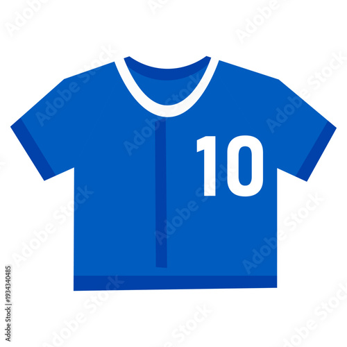 Baseball Jersey Uniform for Professional Athlete Vector